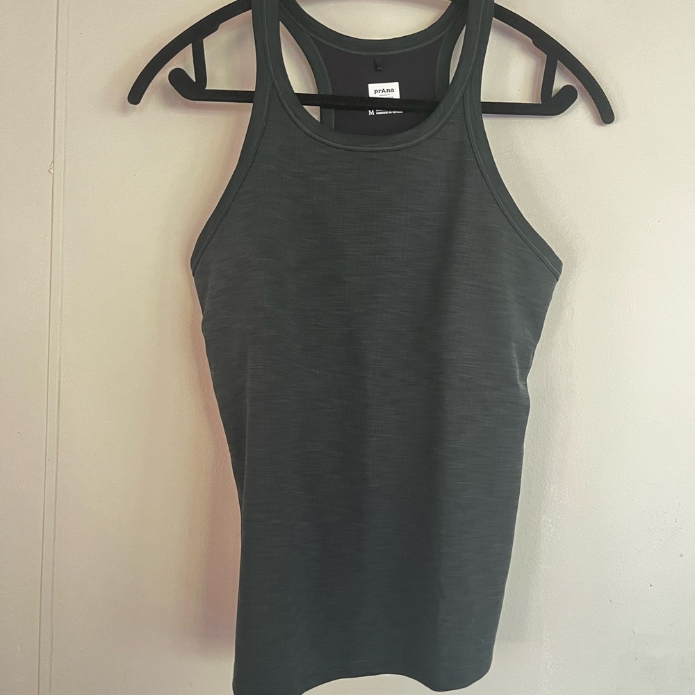 Prana Women's Forest Green Tank Top, Medium